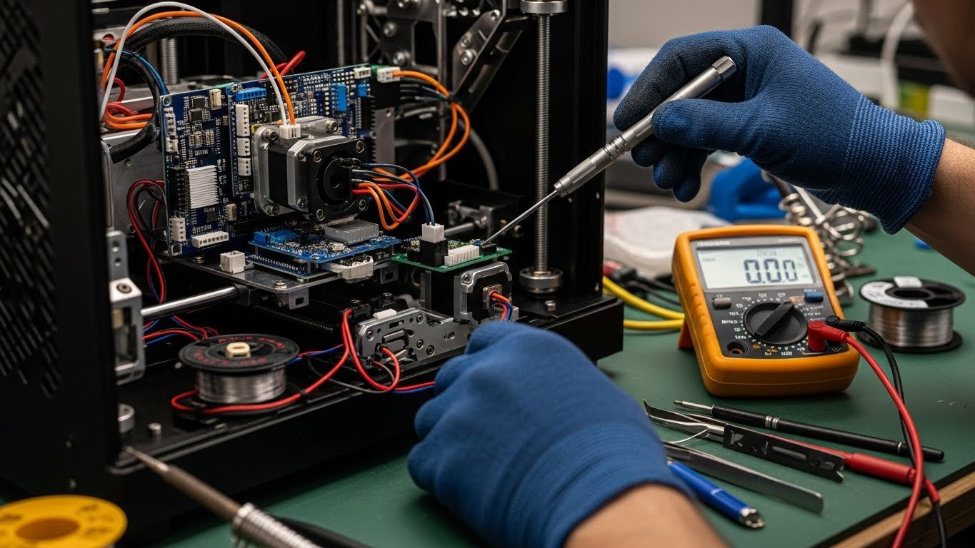 Ремонт 3D принтера высокого класса