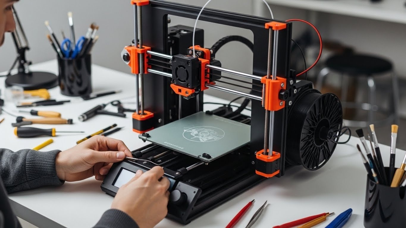 Обслуживание 3D-принтеров для компактных настольных моделей