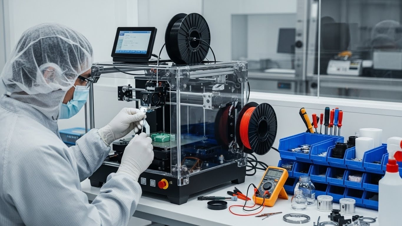 Ремонт 3D принтеров для фармацевтической промышленности