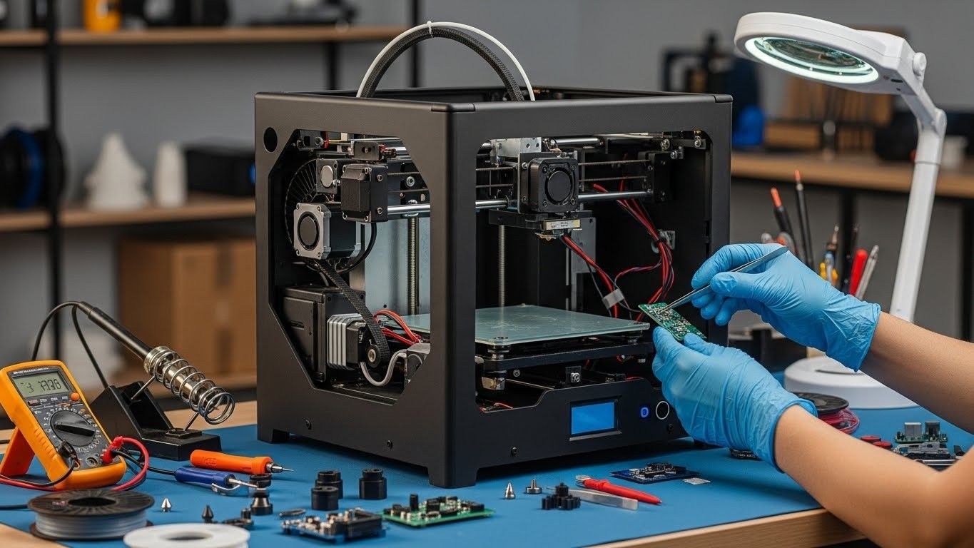 Ремонт 3D принтеров для малого бизнеса