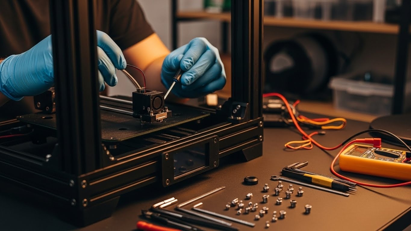 Ремонт 3d принтеров среднего класса с доступной ценой