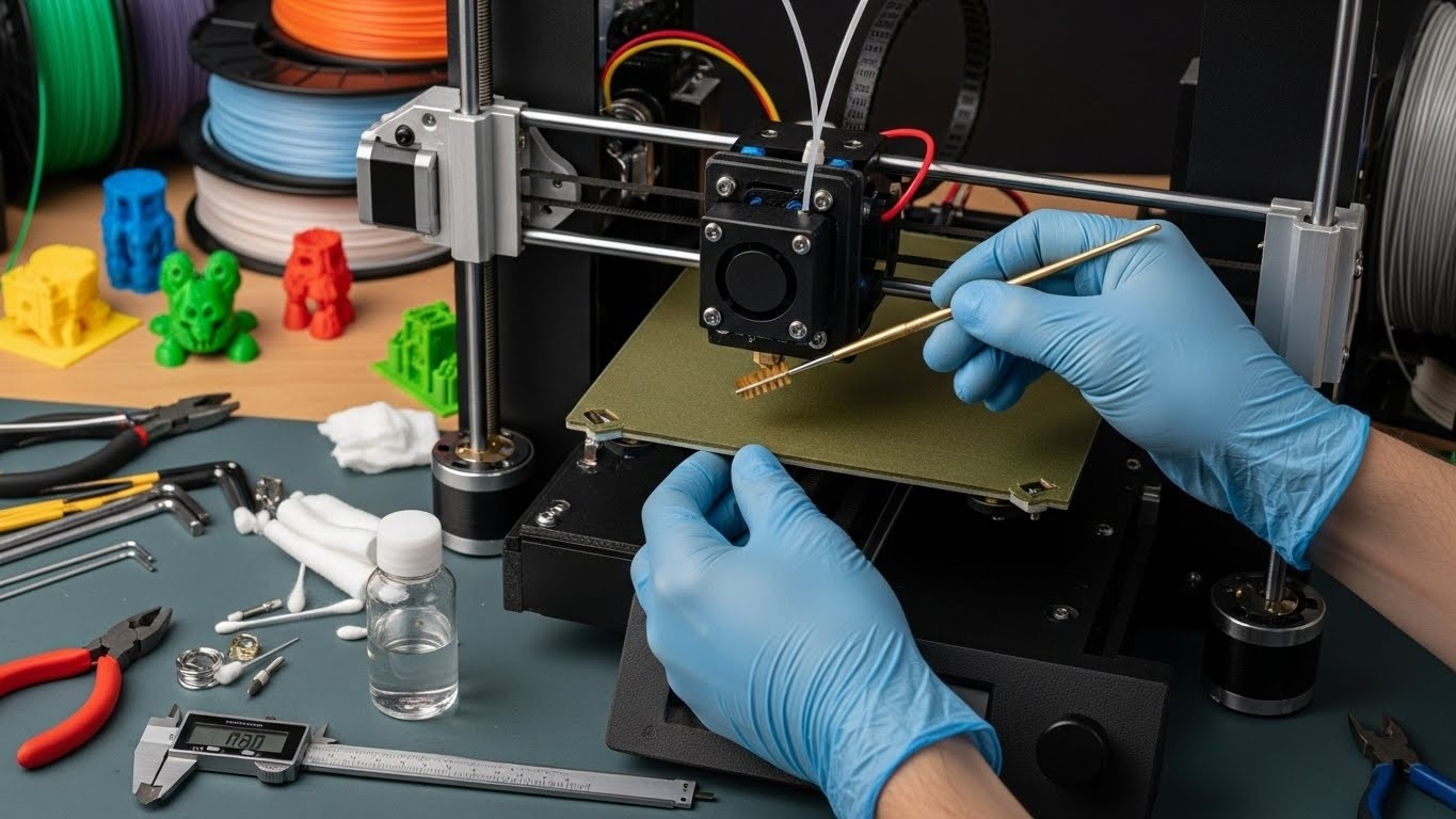 Обслуживание 3D-принтеров для дизайнерских настольных моделей