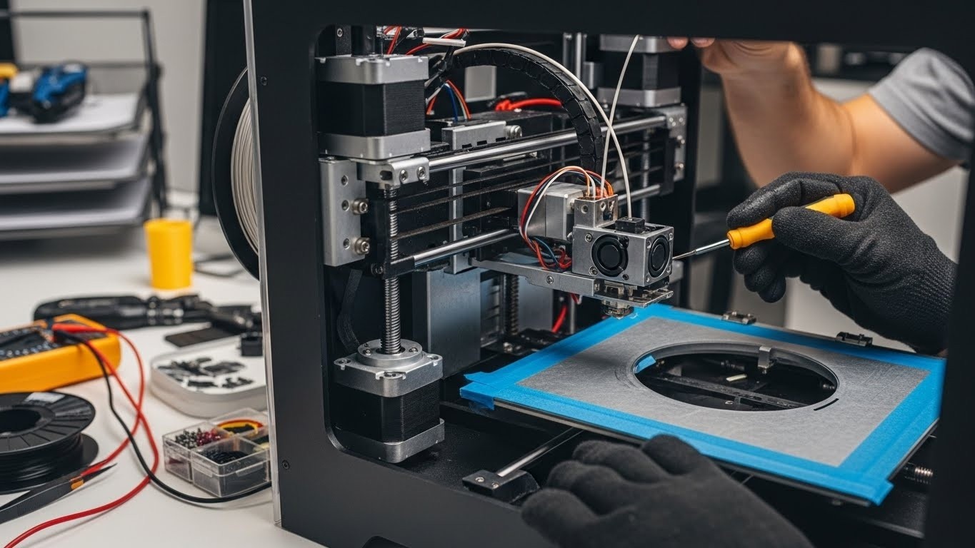 Ремонт 3d принтеров среднего класса для офисного использования