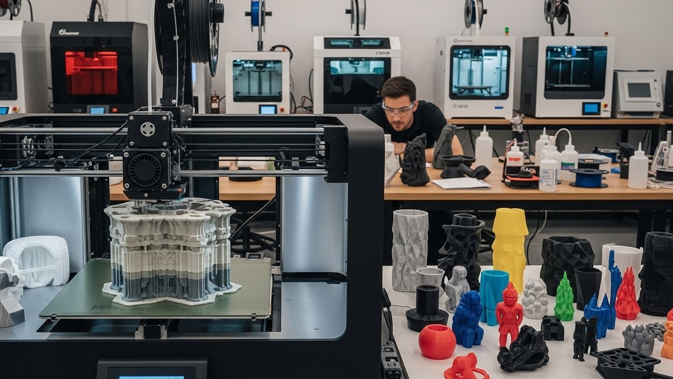 Обслуживание 3D-принтеров для индивидуального производства