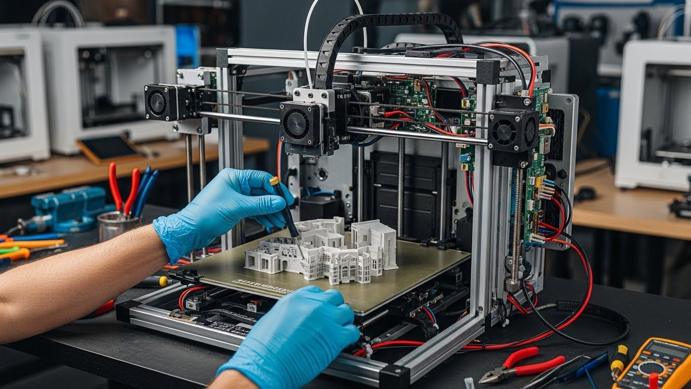 Ремонт 3d принтеров для профессиональных моделей с расширенной функциональностью