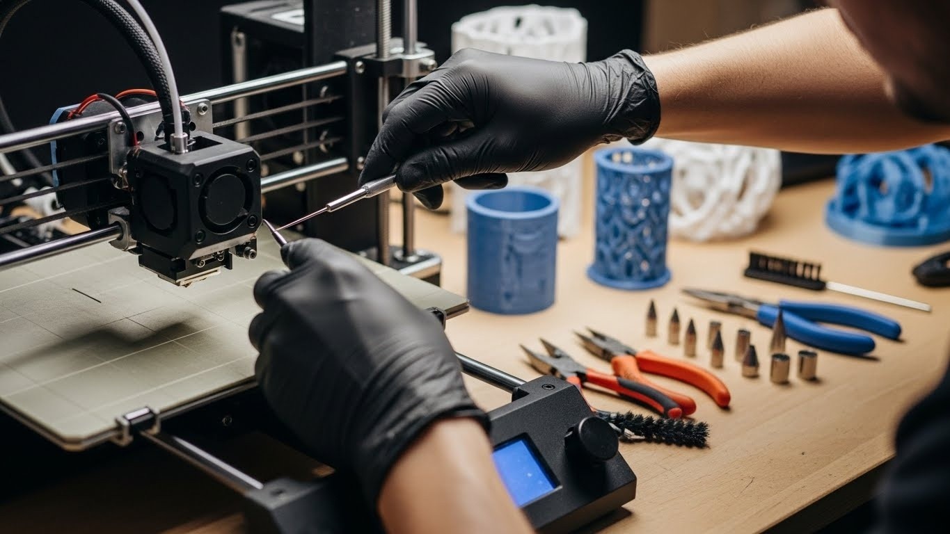 Обслуживание 3D-принтеров для прототипирования продукции