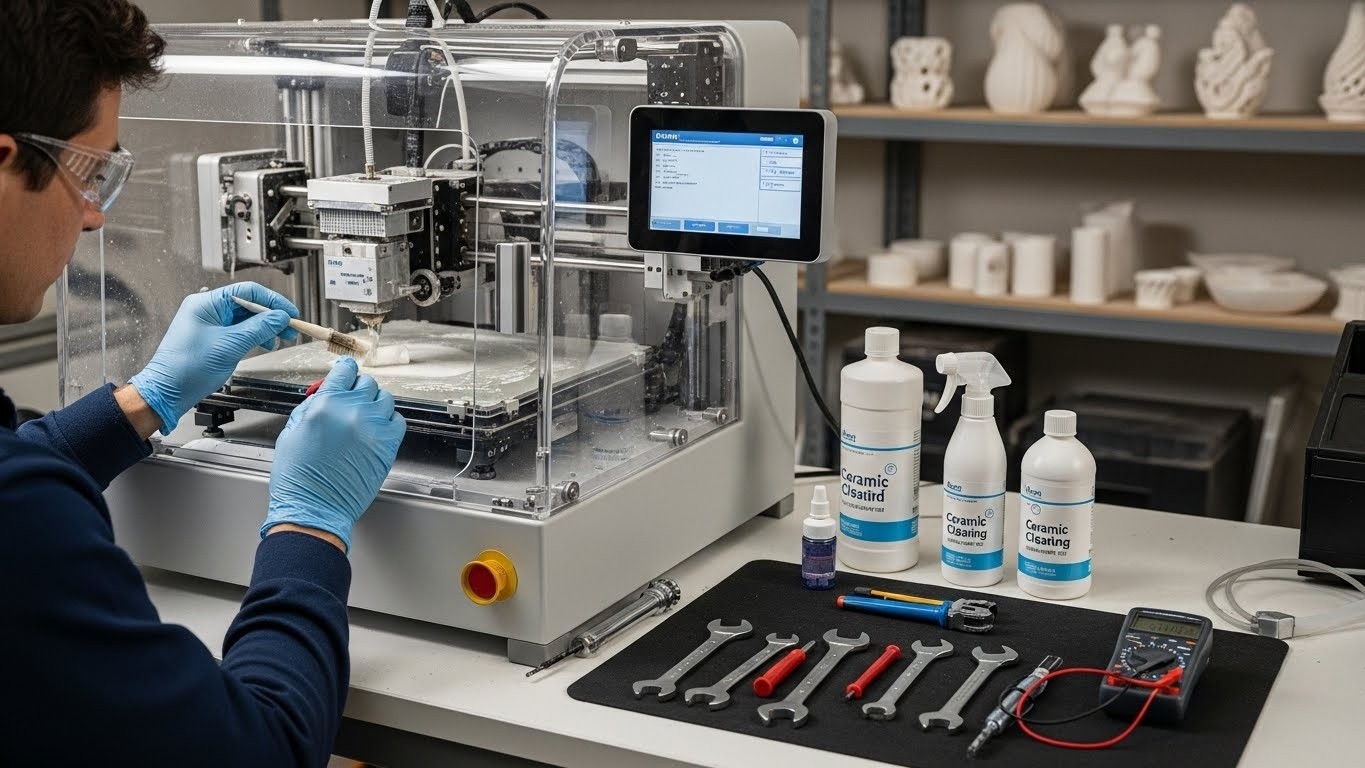 Обслуживание 3d принтеров для керамических материалов