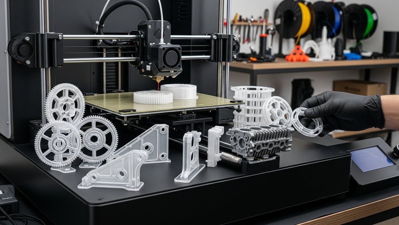 Обслуживание 3d принтеров для технических деталей