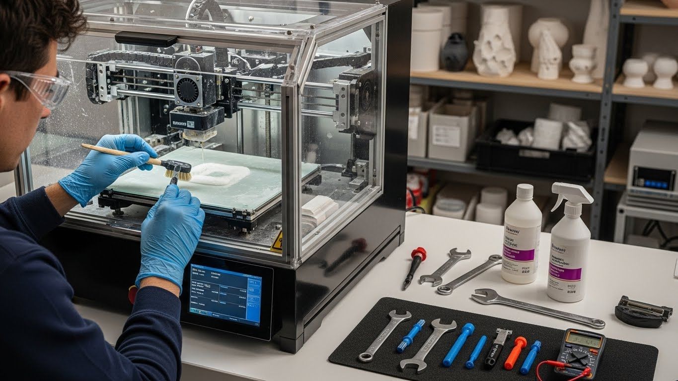 Обслуживание 3D принтеров для керамических материалов