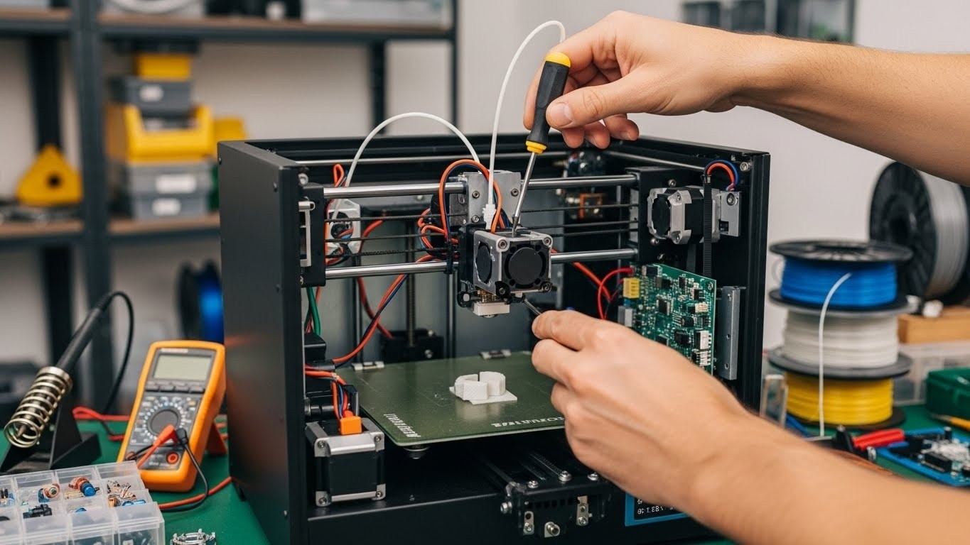 Ремонт 3d принтеров с гарантией качества и надежности