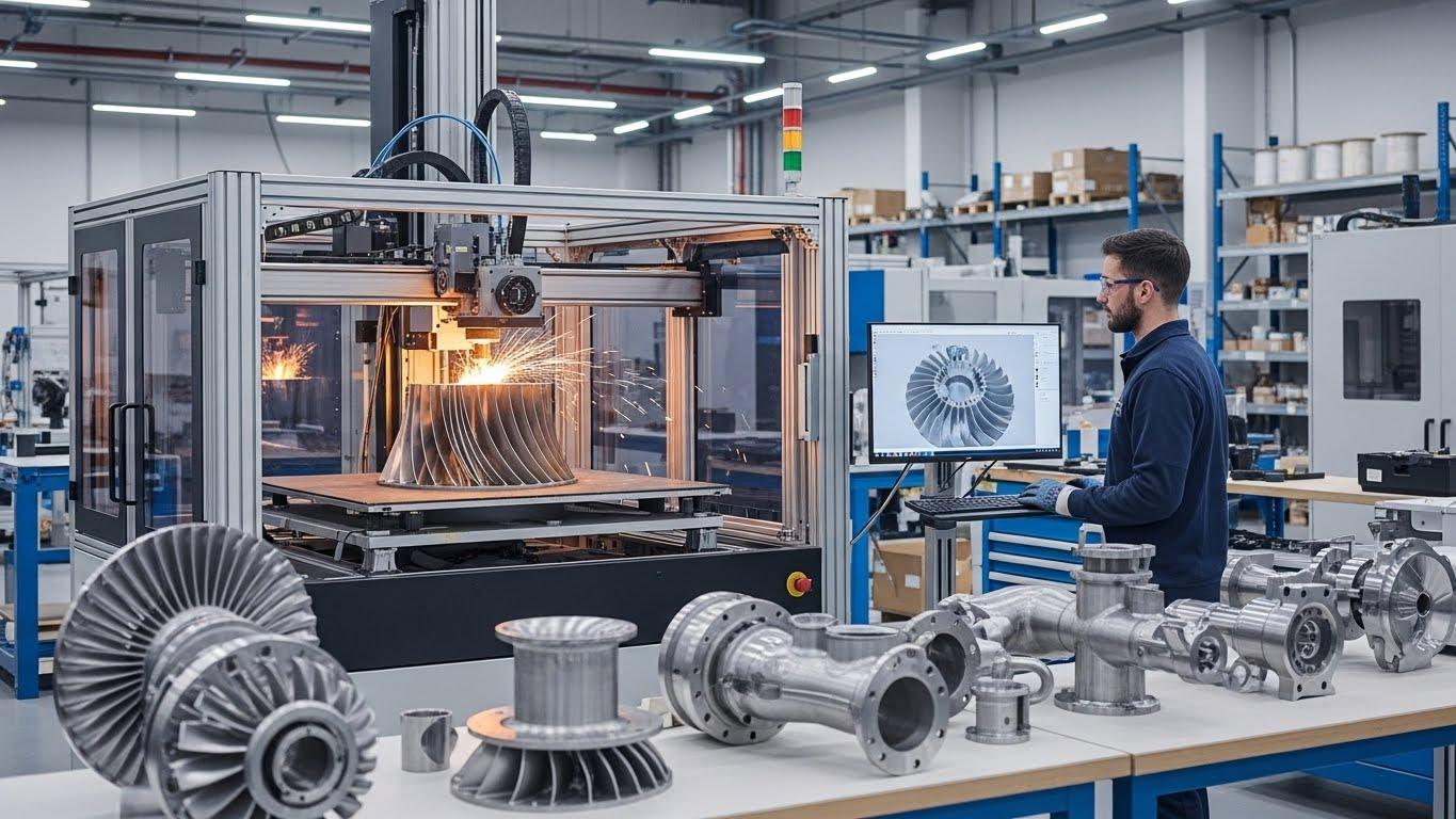 Обслуживание 3d принтеров для крупных инженерных компонентов