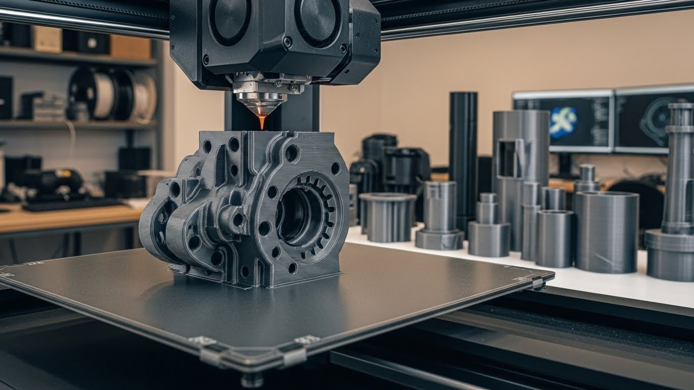 Обслуживание 3D-принтеров для стандартных промышленных деталей