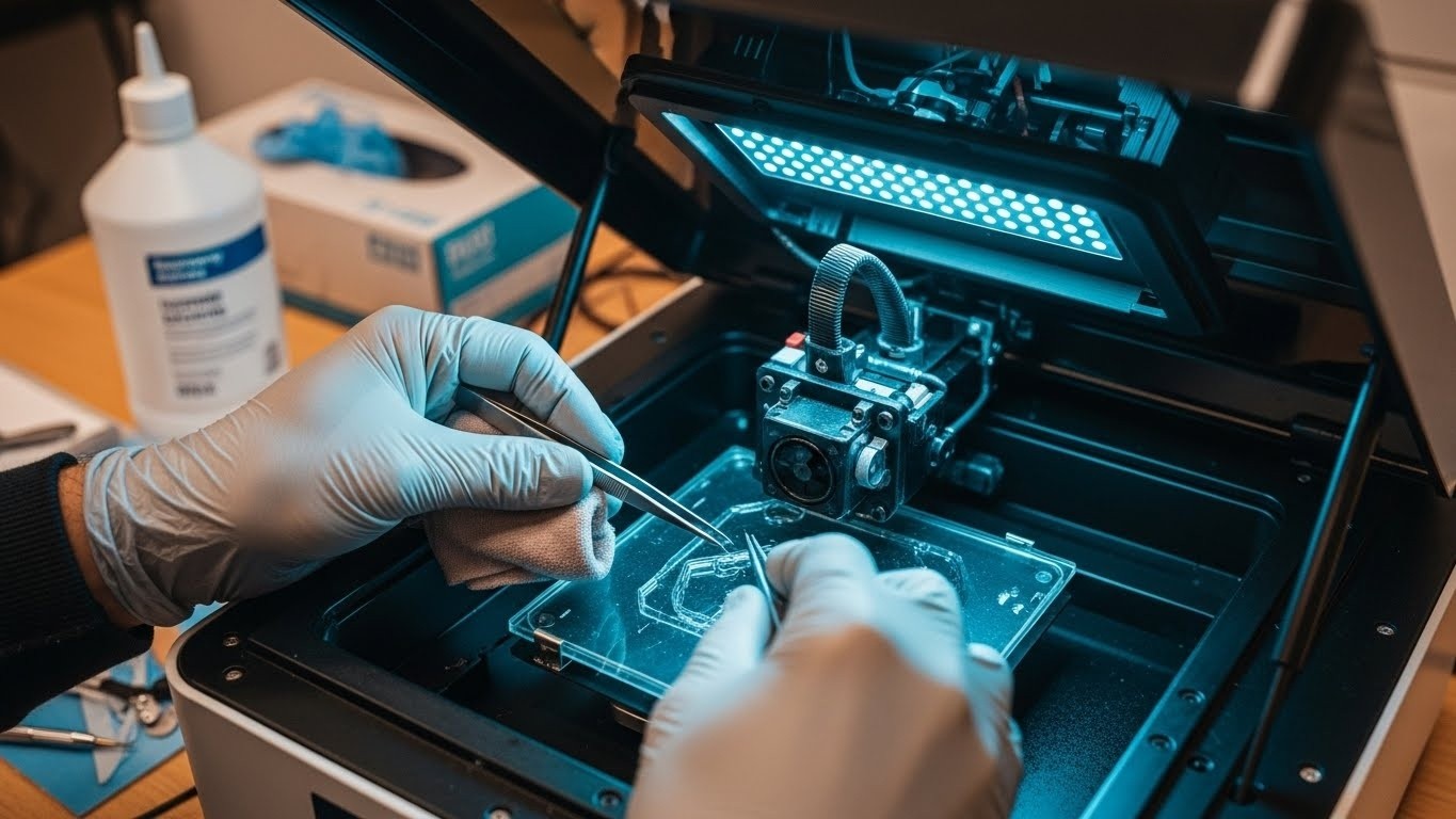 Ремонт 3D принтеров для смолы