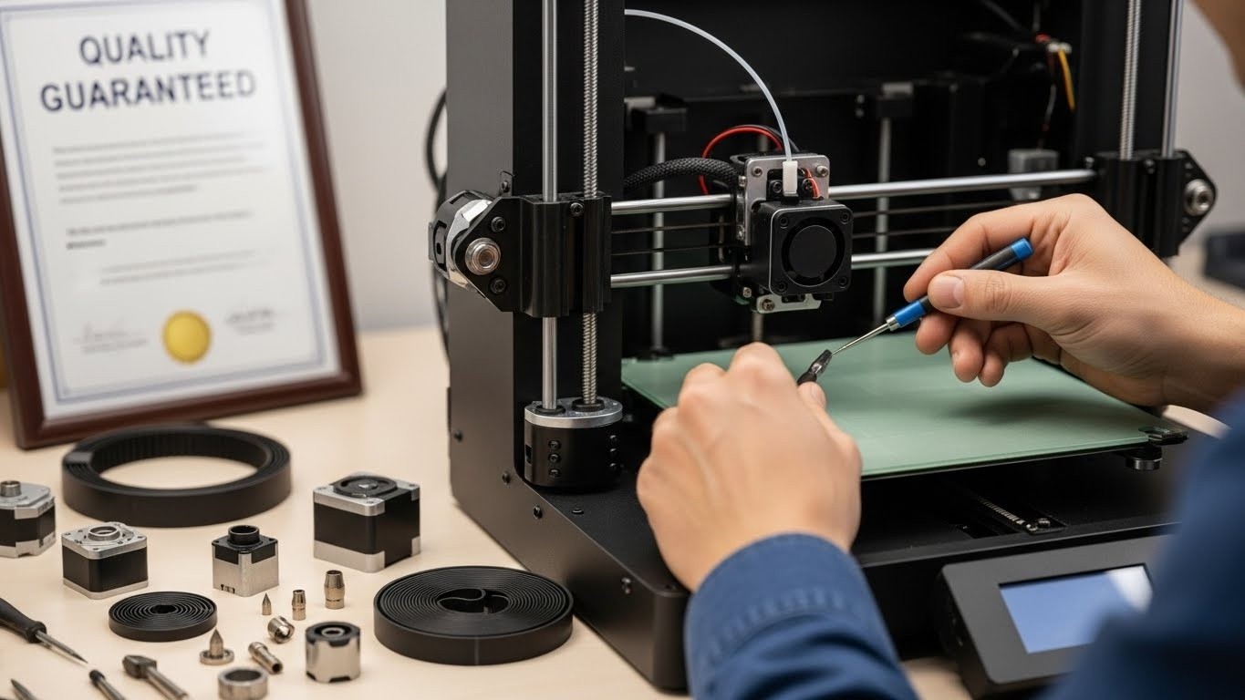 Ремонт 3d принтеров с гарантией качества и оригинальными комплектующими