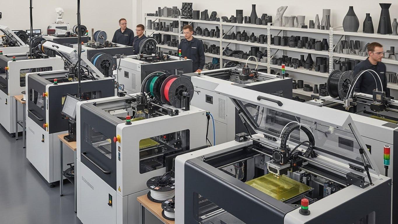 Обслуживание 3d принтеров для масштабных производственных проектов