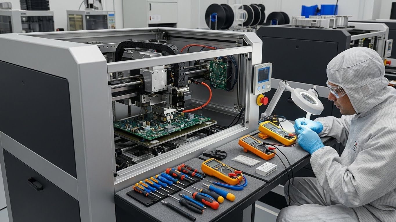 Ремонт 3D принтеров с улучшенными характеристиками для промышленного использования