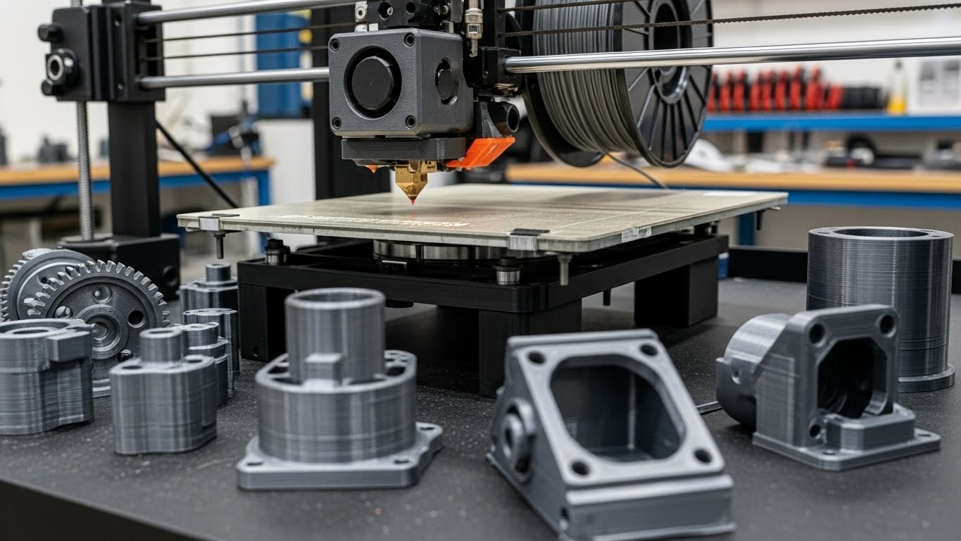 Обслуживание 3d принтеров для стандартных промышленных компонентов