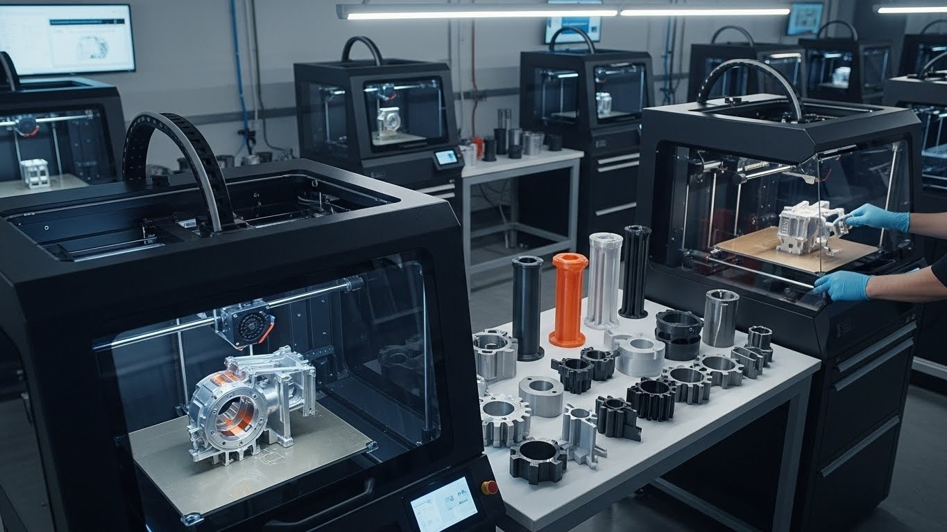 Обслуживание 3D-принтеров для массового выпуска деталей