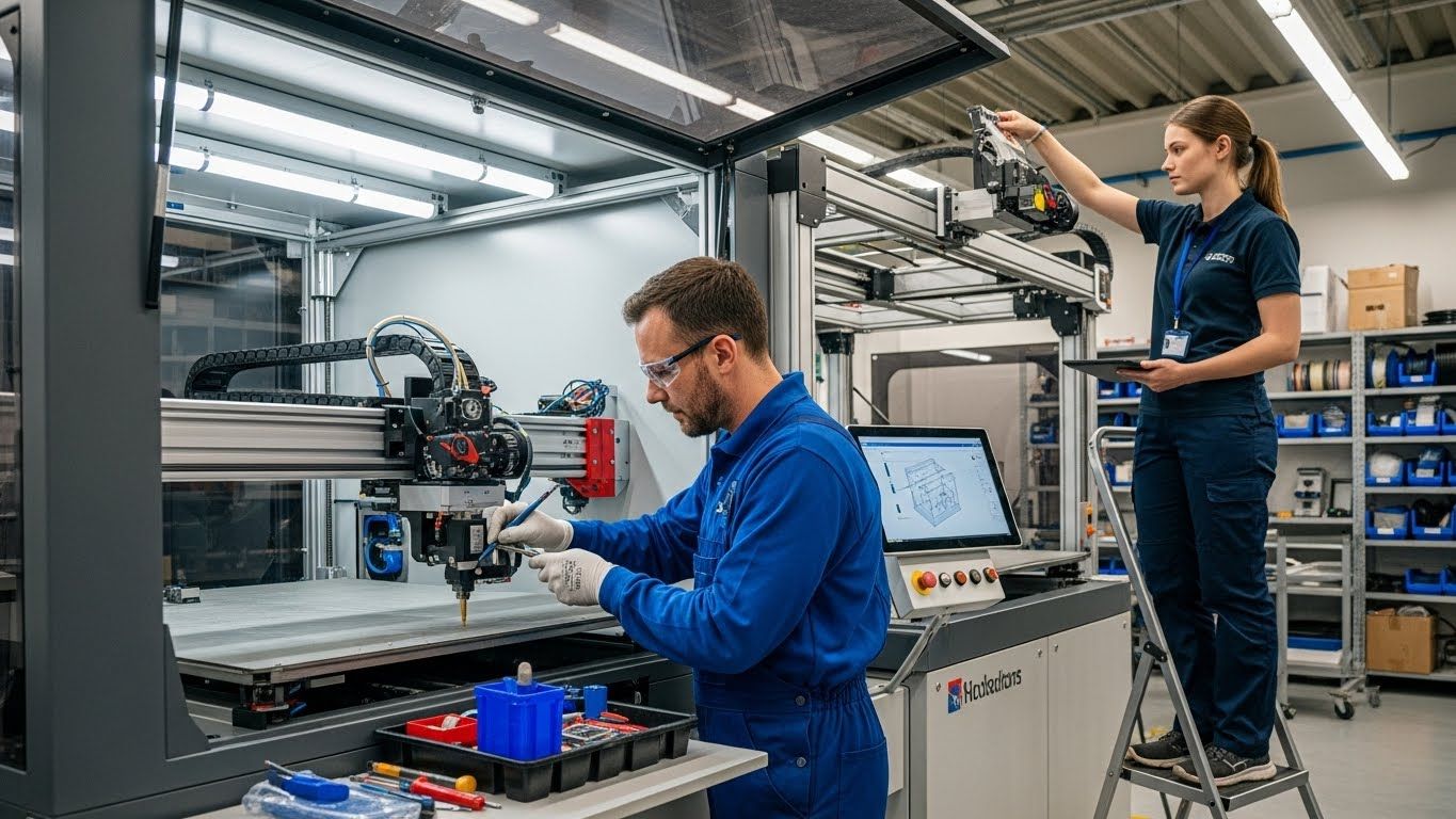 Обслуживание 3d принтеров для масштабного прототипирования