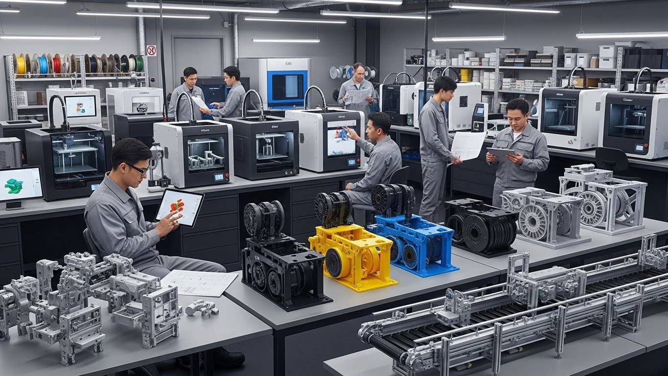 Обслуживание 3d принтеров для комплексных производственных линий