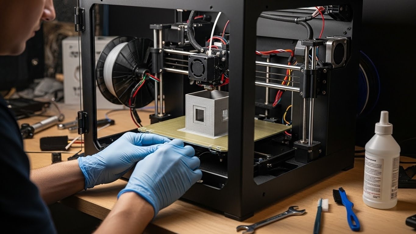 Обслуживание 3d принтеров для средних кубических моделей