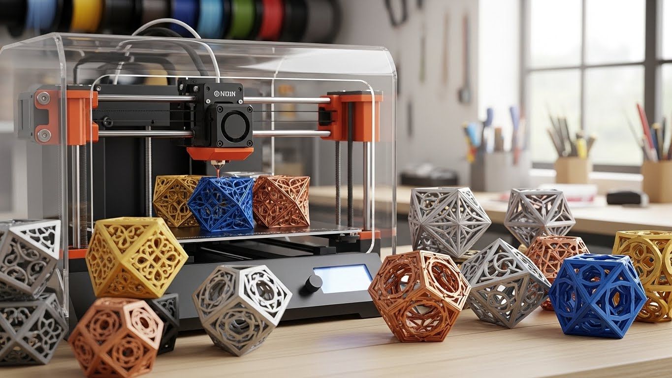 Обслуживание 3D-принтеров для декоративных кубических изделий