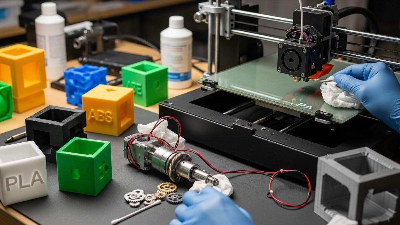 Обслуживание 3d принтеров для функциональных кубических компонентов