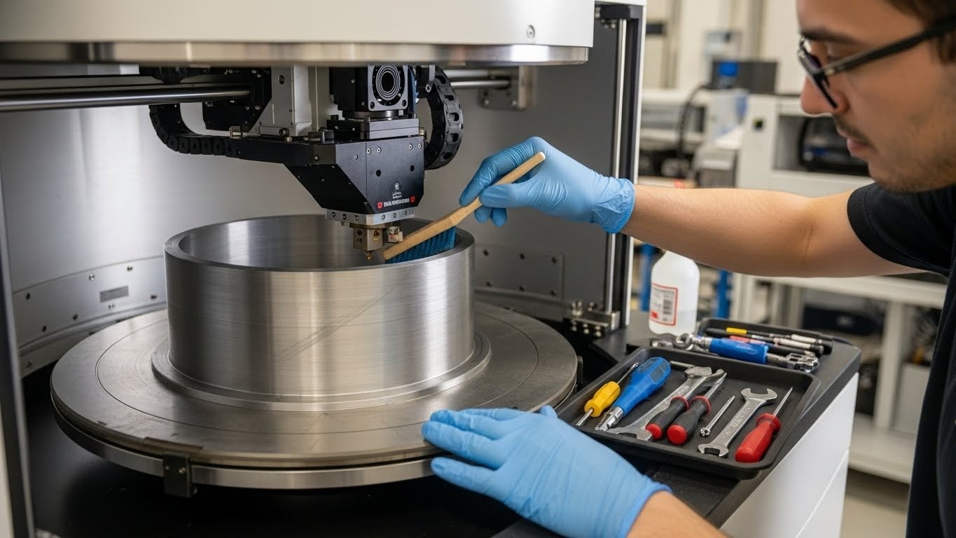 Обслуживание 3d принтеров для крупных цилиндрических моделей