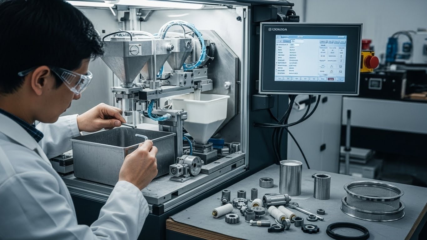 Ремонт 3d принтеров для порошковых материалов и оптимизация подачи