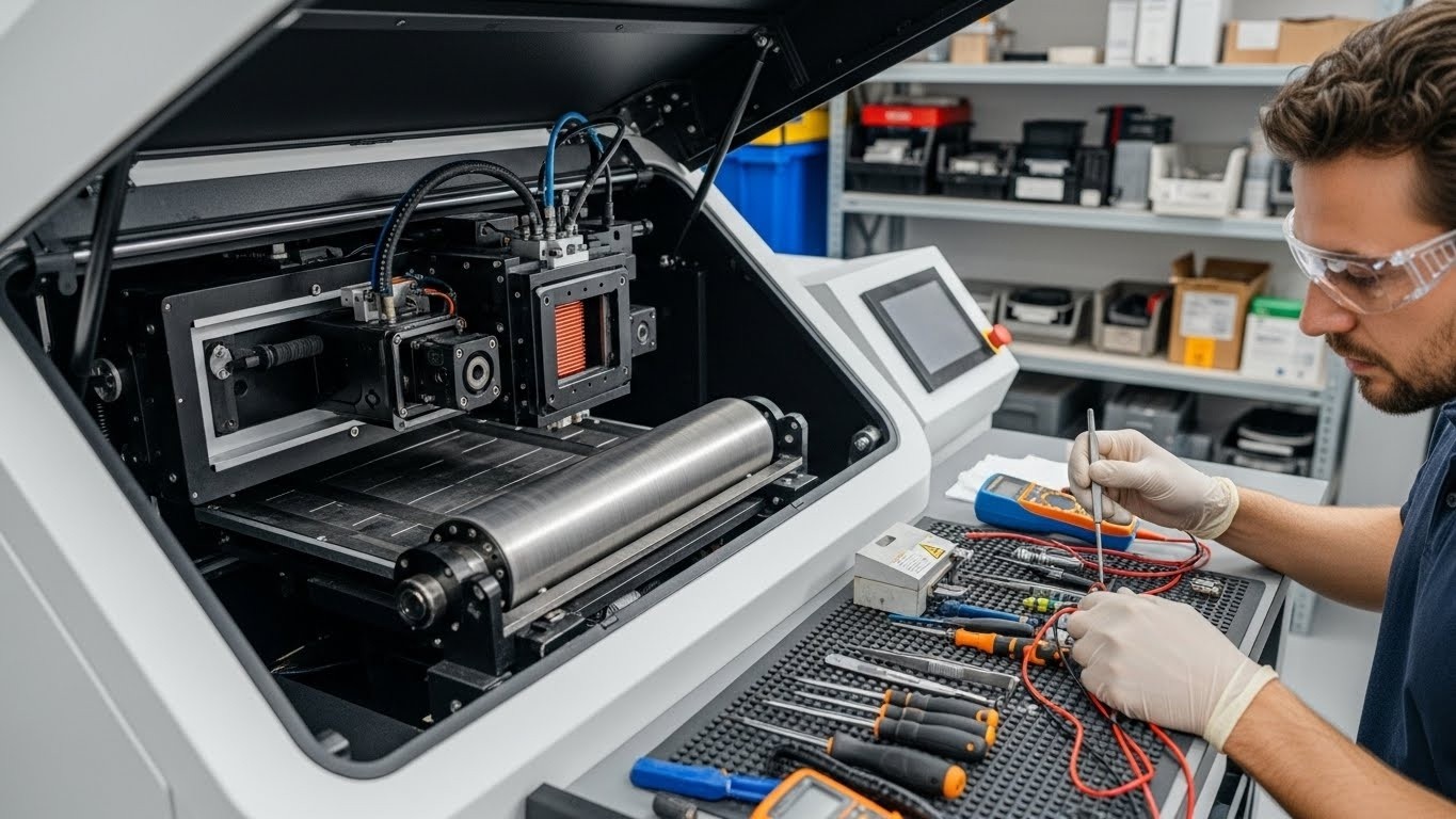 Ремонт 3d принтеров для порошковых материалов с точностью сборки