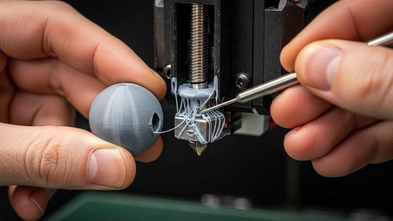 Обслуживание 3d принтеров для малых сферических моделей