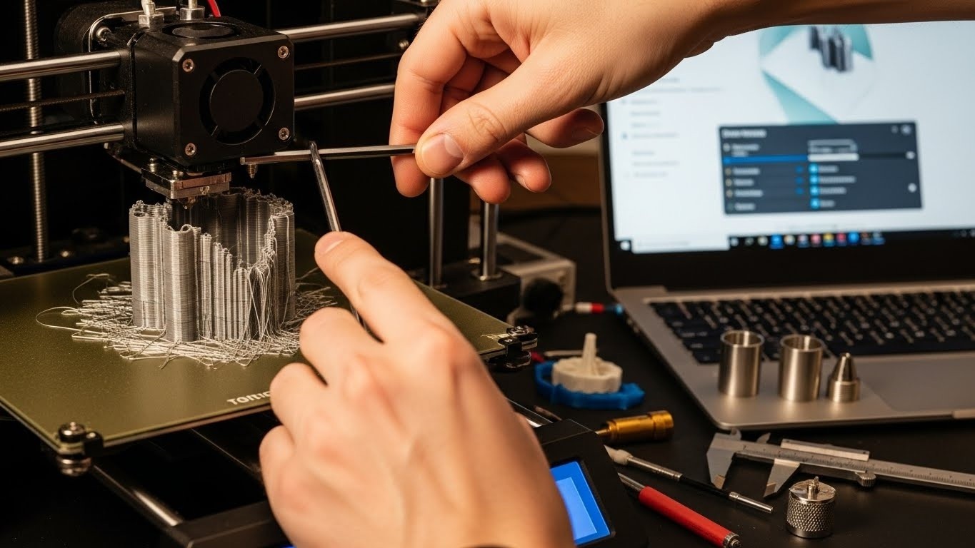 Печать 3D принтера с высоким качеством