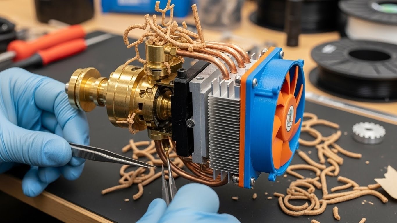 Ремонт 3D принтеров для древесных композитов с улучшением охлаждения