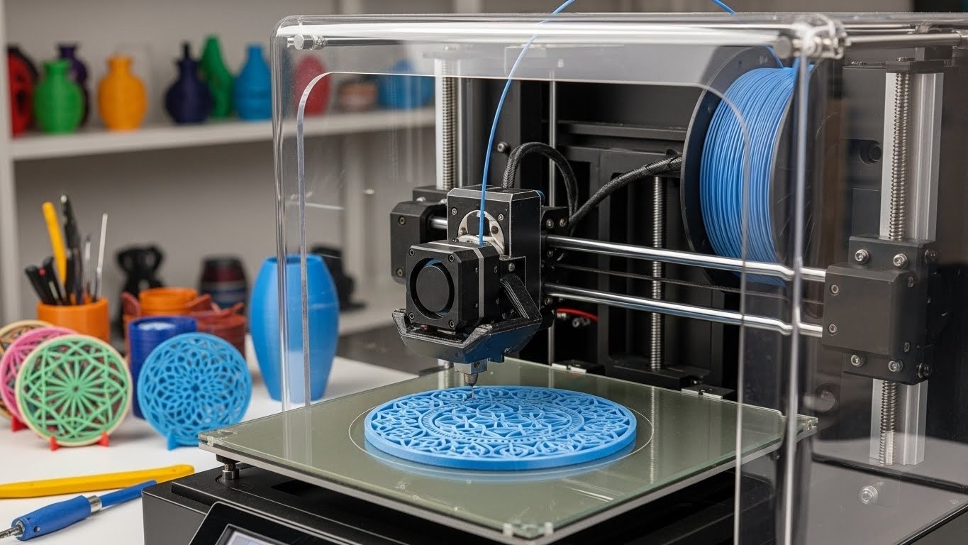 Обслуживание 3d принтеров для декоративных плоских изделий