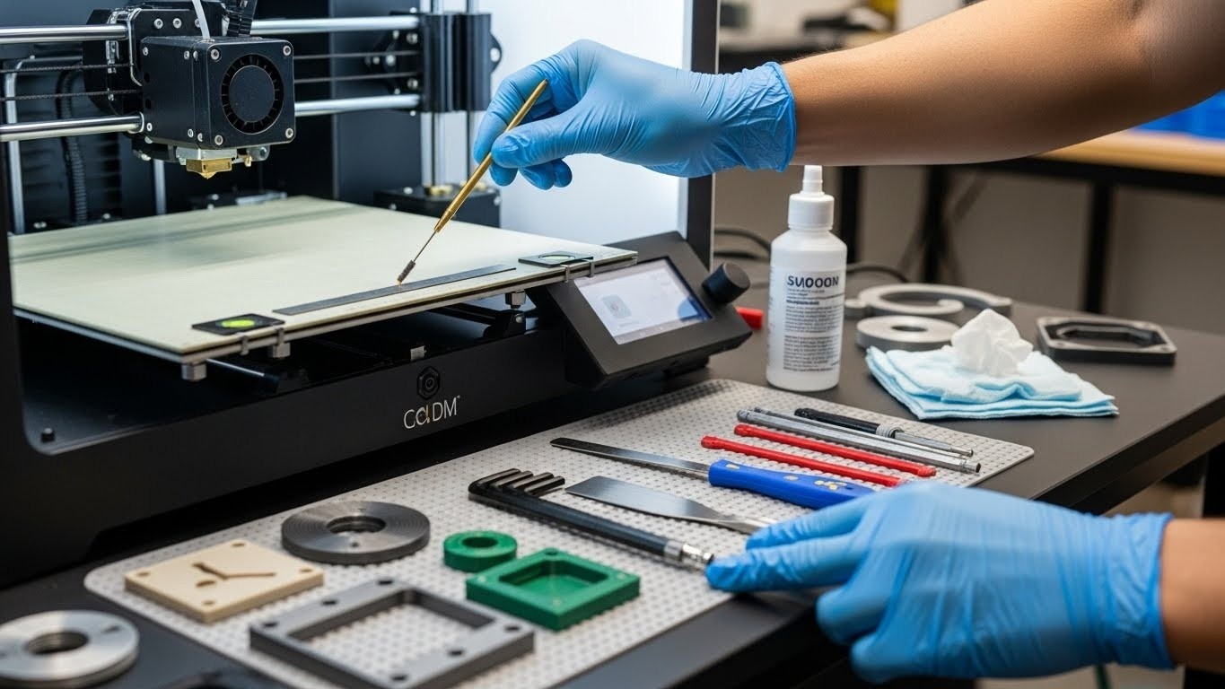 Обслуживание 3d принтеров для функциональных плоских деталей