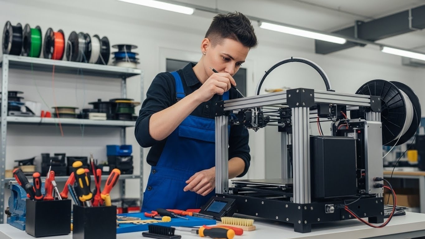 Обслуживание 3d принтеров