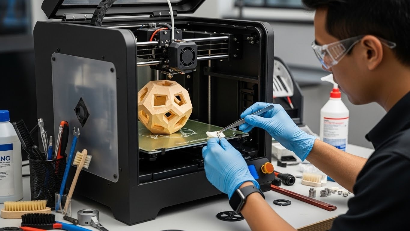 Обслуживание 3d принтеров для многогранных объектов