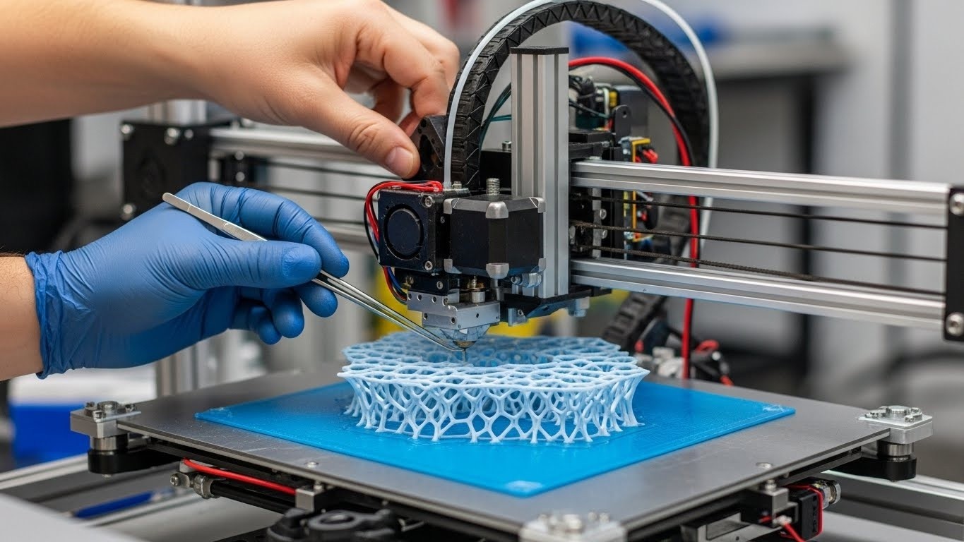 Обслуживание 3d принтеров для ажурных конструкций