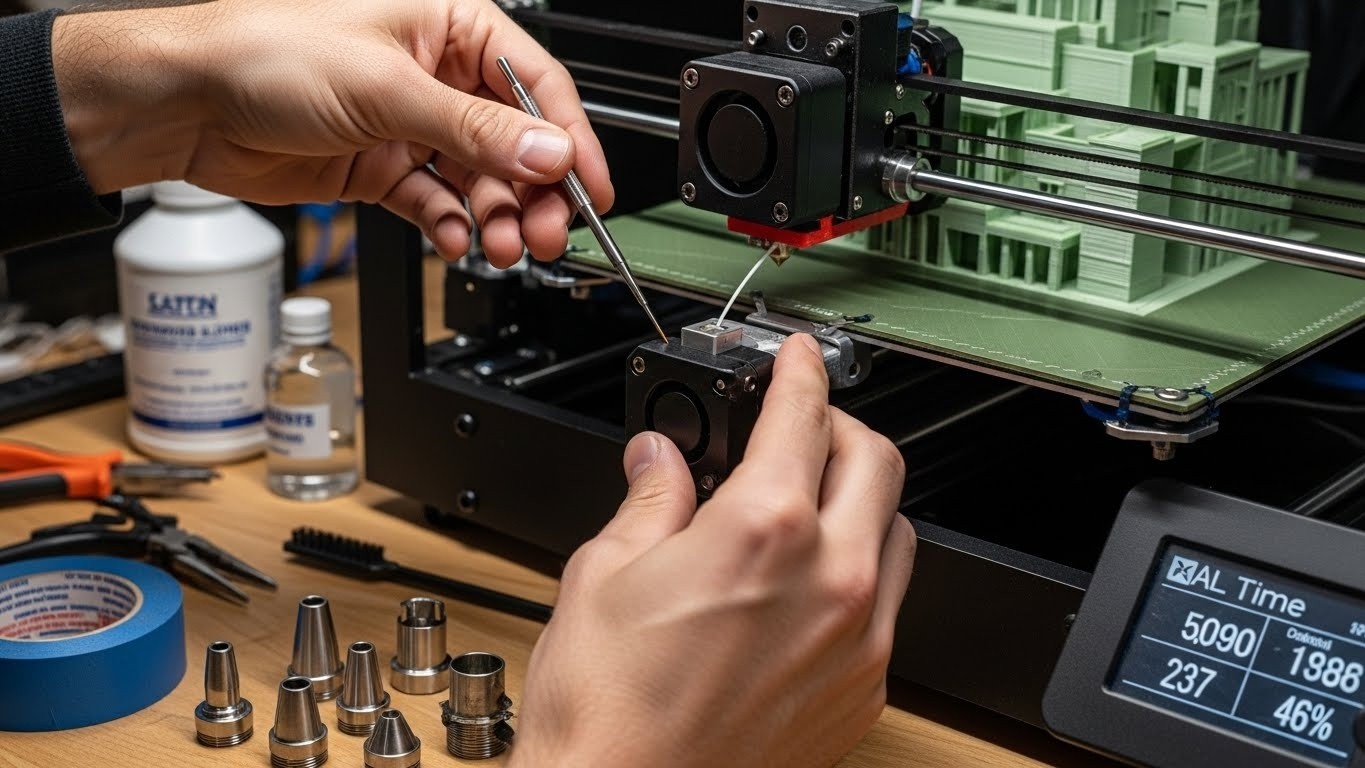 Обслуживание 3d принтеров для макетов зданий