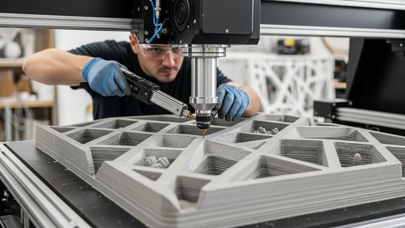 Обслуживание 3d принтеров для архитектурных фасадов