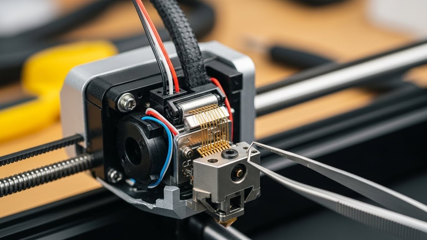 Ремонт 3D принтеров по печатной головке