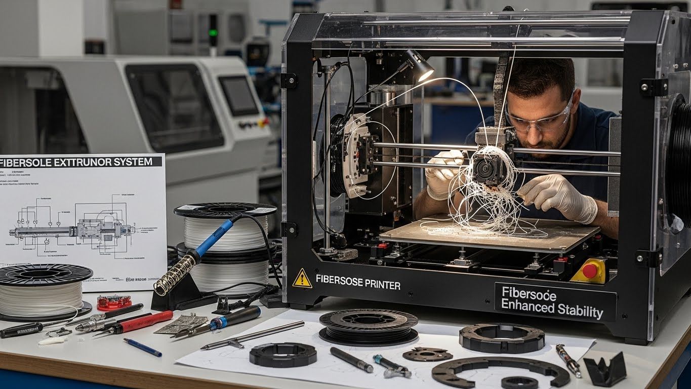 Ремонт 3D принтеров для стекловолокна