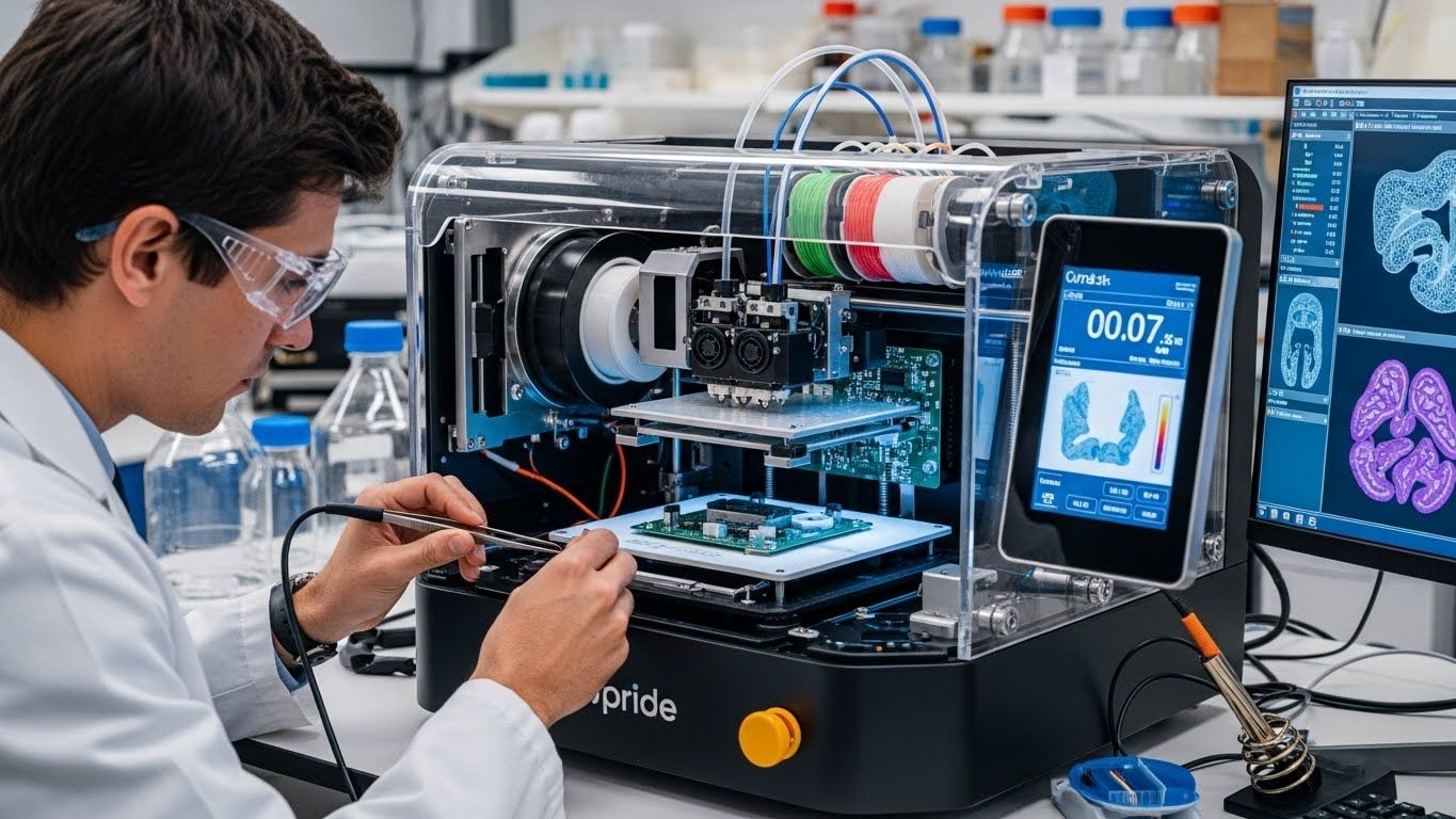 Ремонт 3d принтеров для биоматериалов с настройкой температуры