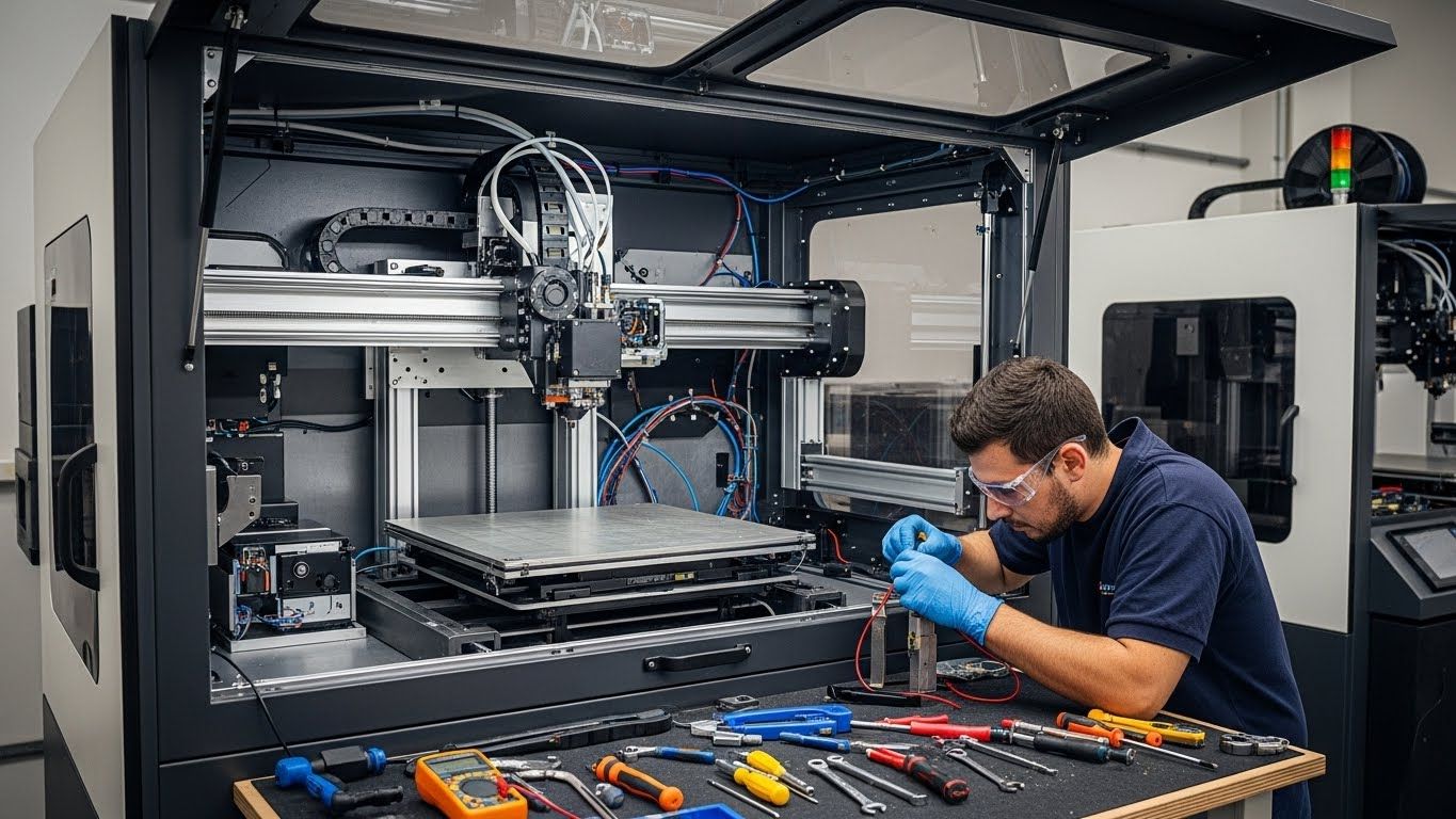 Обслуживание 3d принтеров для масштабных конструкций