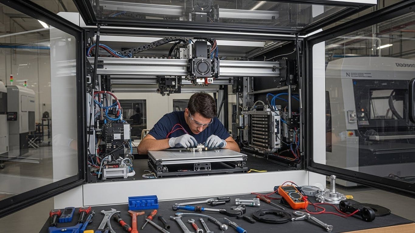 Обслуживание 3D принтеров для масштабных конструкций