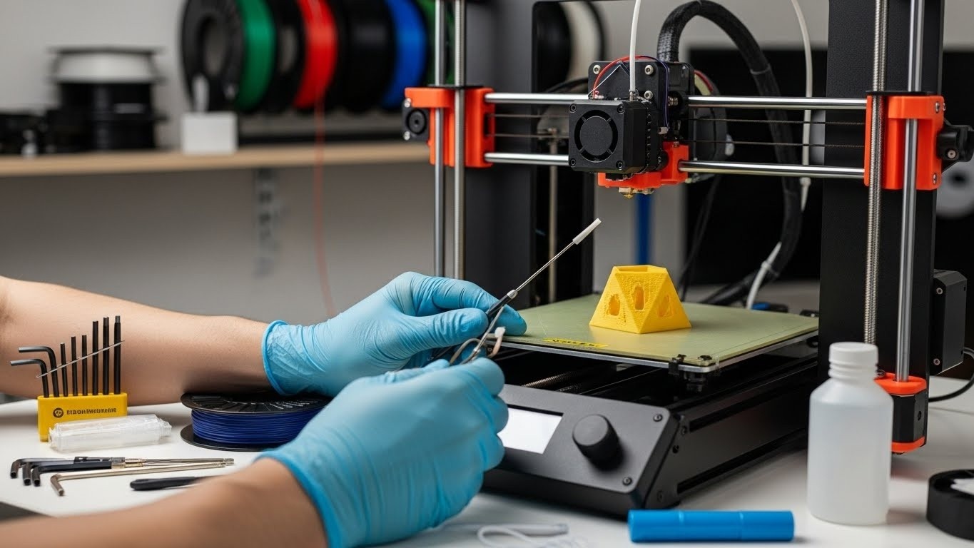 Обслуживание 3d принтеров для базового моделирования