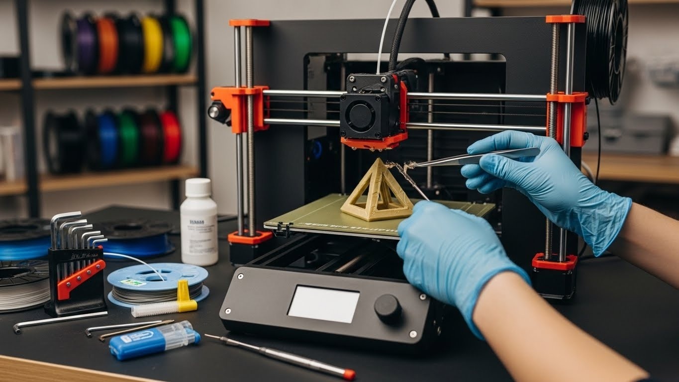 Обслуживание 3D принтеров для базового моделирования