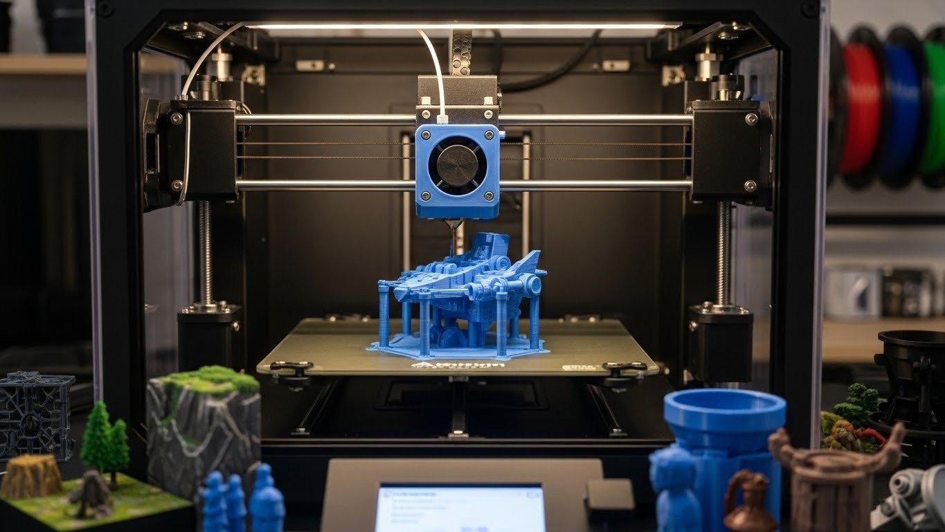 Обслуживание 3D принтеров для любительских изделий