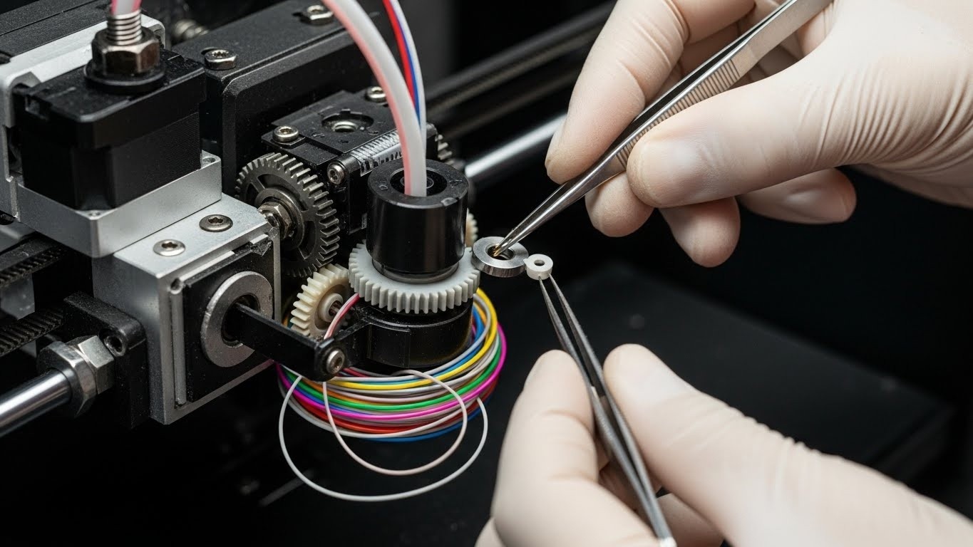 Ремонт 3D принтеров по механизму подачи материала