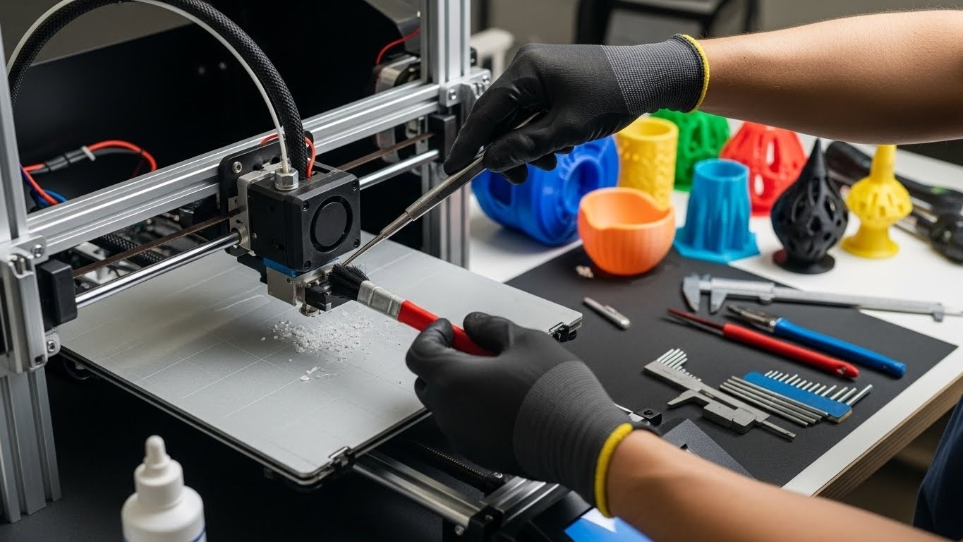 Обслуживание 3D принтеров для инженерных изделий